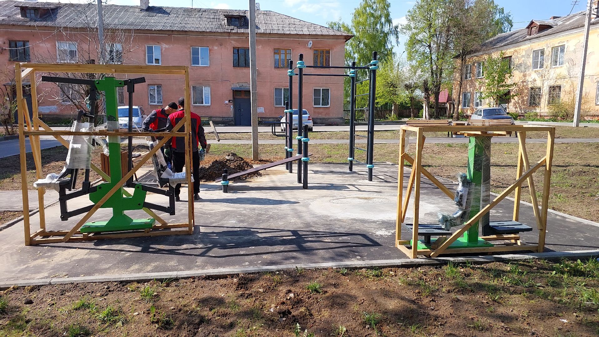 доброе дело, добродел, благоустройство, серпухов, площадка, двор,