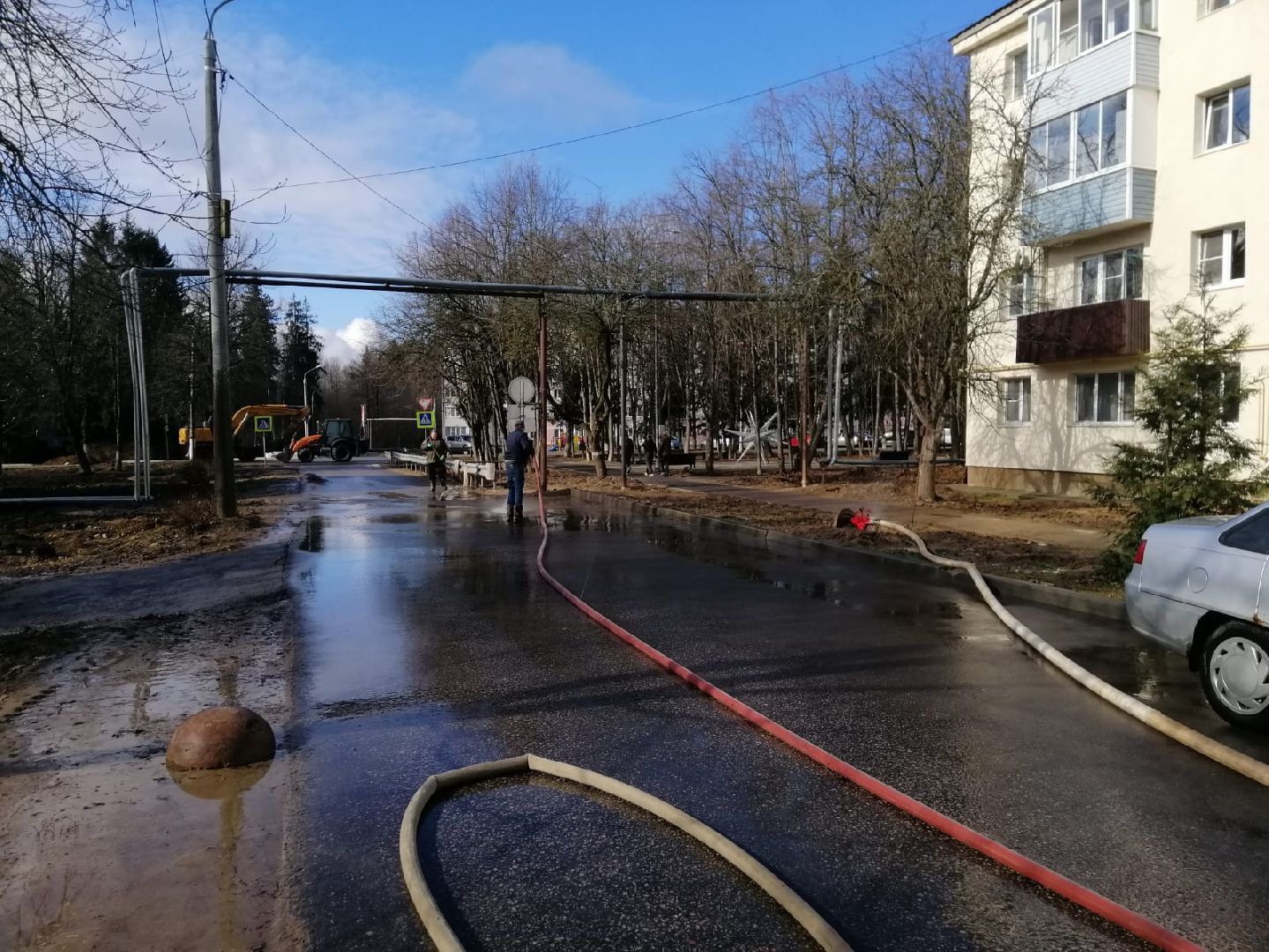 городской округ восход, жкх, благоустройство, дорога, субботник, всероссийский субботник,