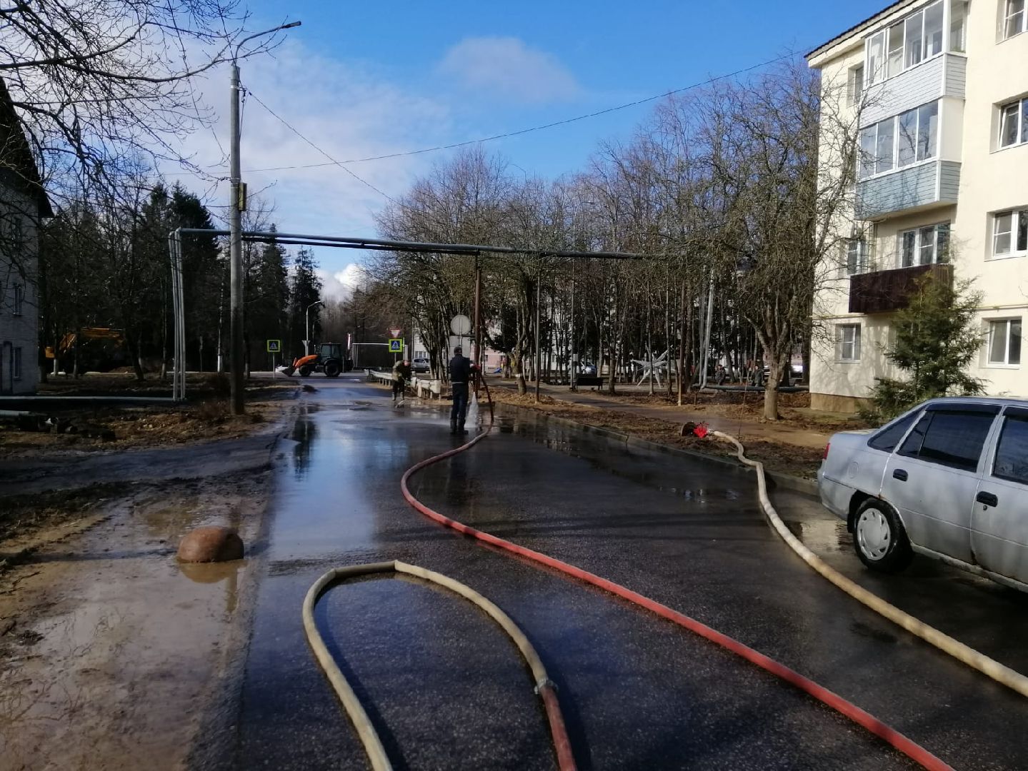 городской округ восход, жкх, благоустройство, дорога, субботник, всероссийский субботник,