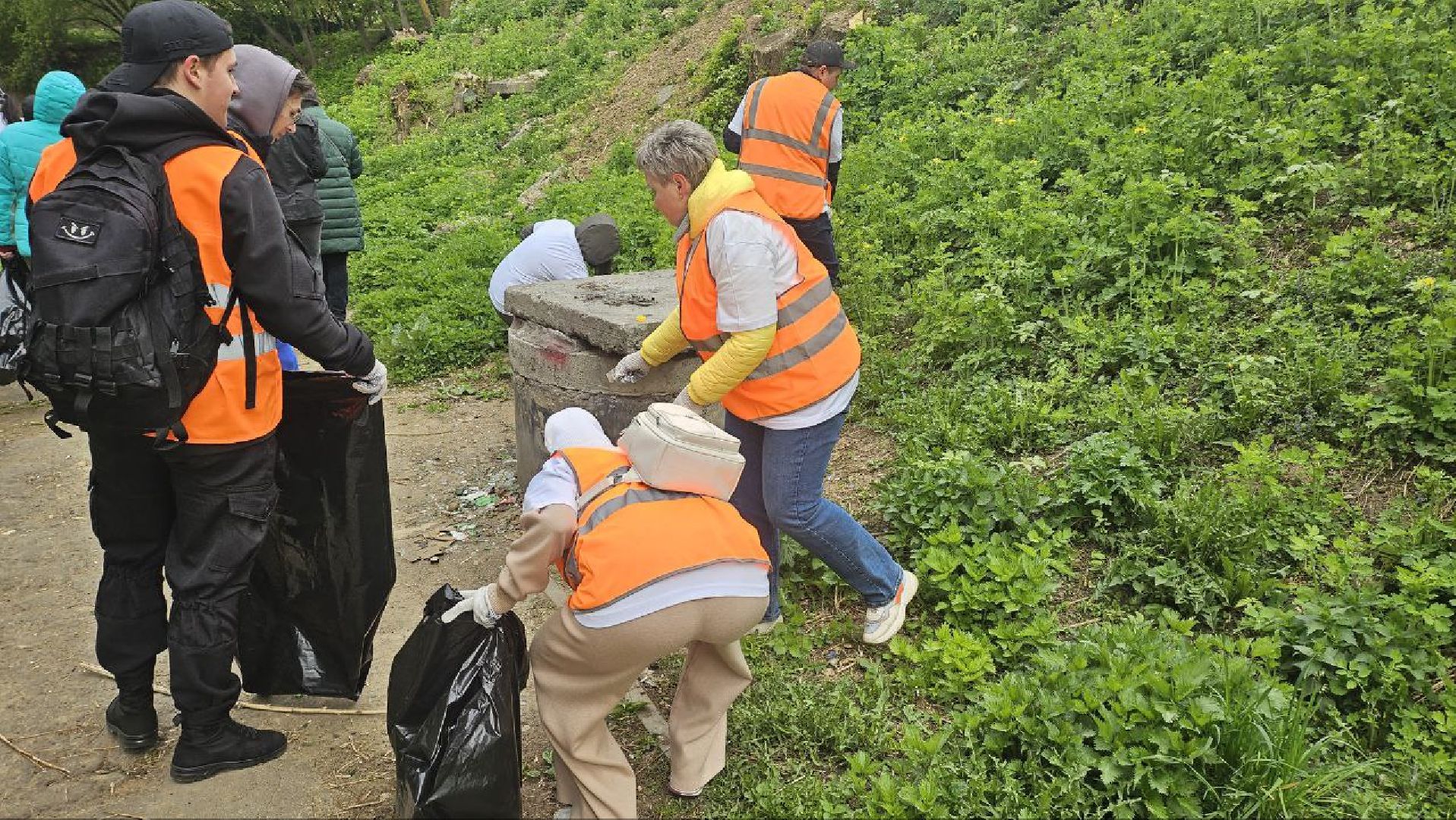 субботник, репинские пруды, коломна,