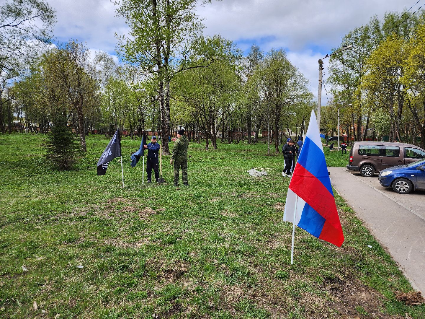 сергиев посад,  субботник, Кладбище,