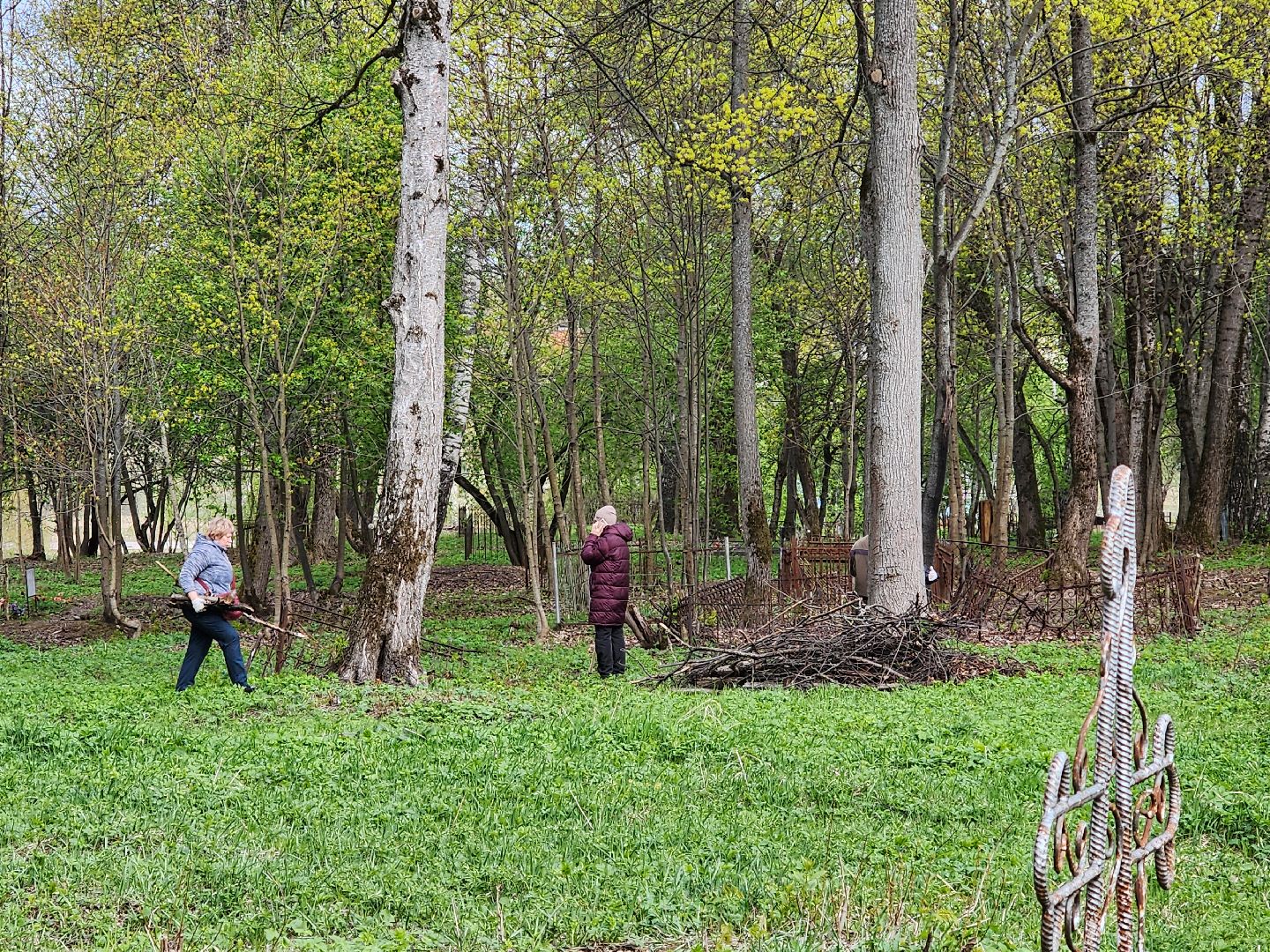 сергиев посад,  субботник, Кладбище,