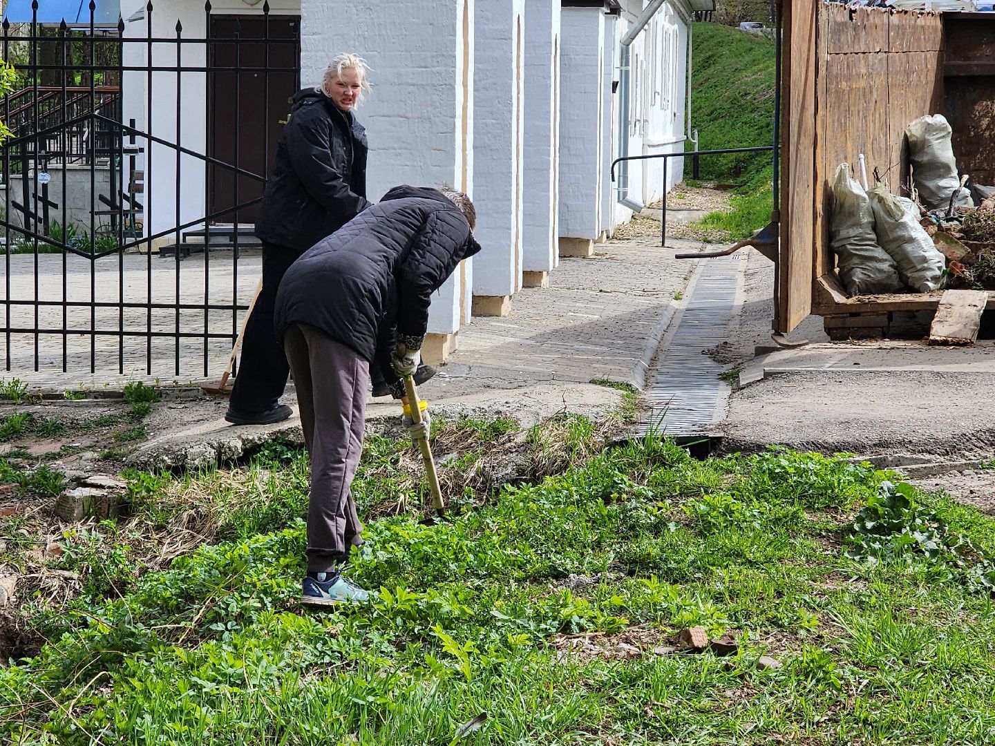 сергиев посад,  субботник, Кладбище,