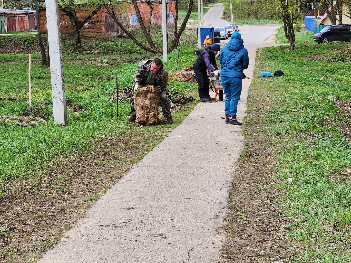 сергиев посад,  субботник, Кладбище,