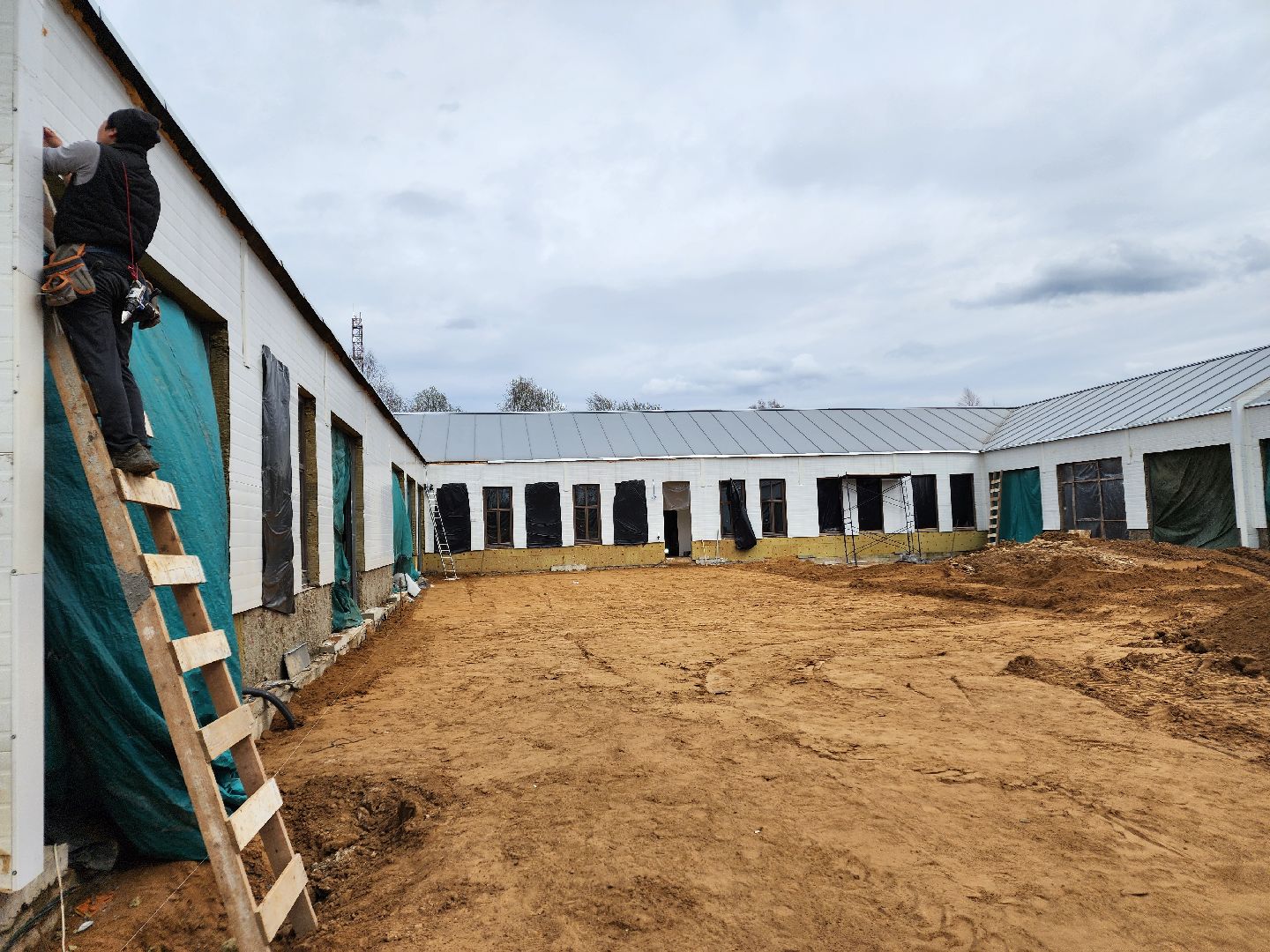 Чехов, село Мелихово, музей-заповедник, реконструкция, благоустройство, обновление, инженерно-технический корпус, строительство, слаботочная сеть, системы связи и безопасности, охранно-пожарная сигнализация, видеонаблюдение,