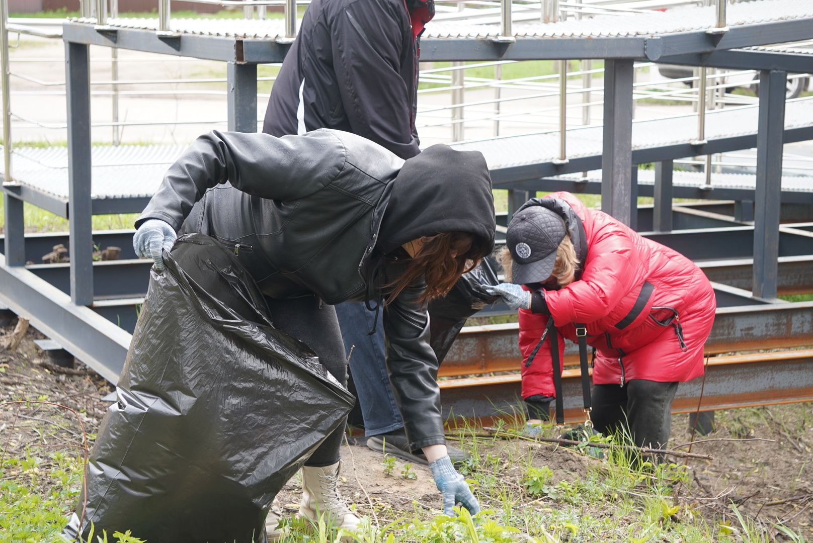 уборка , павловский посад, субботник,