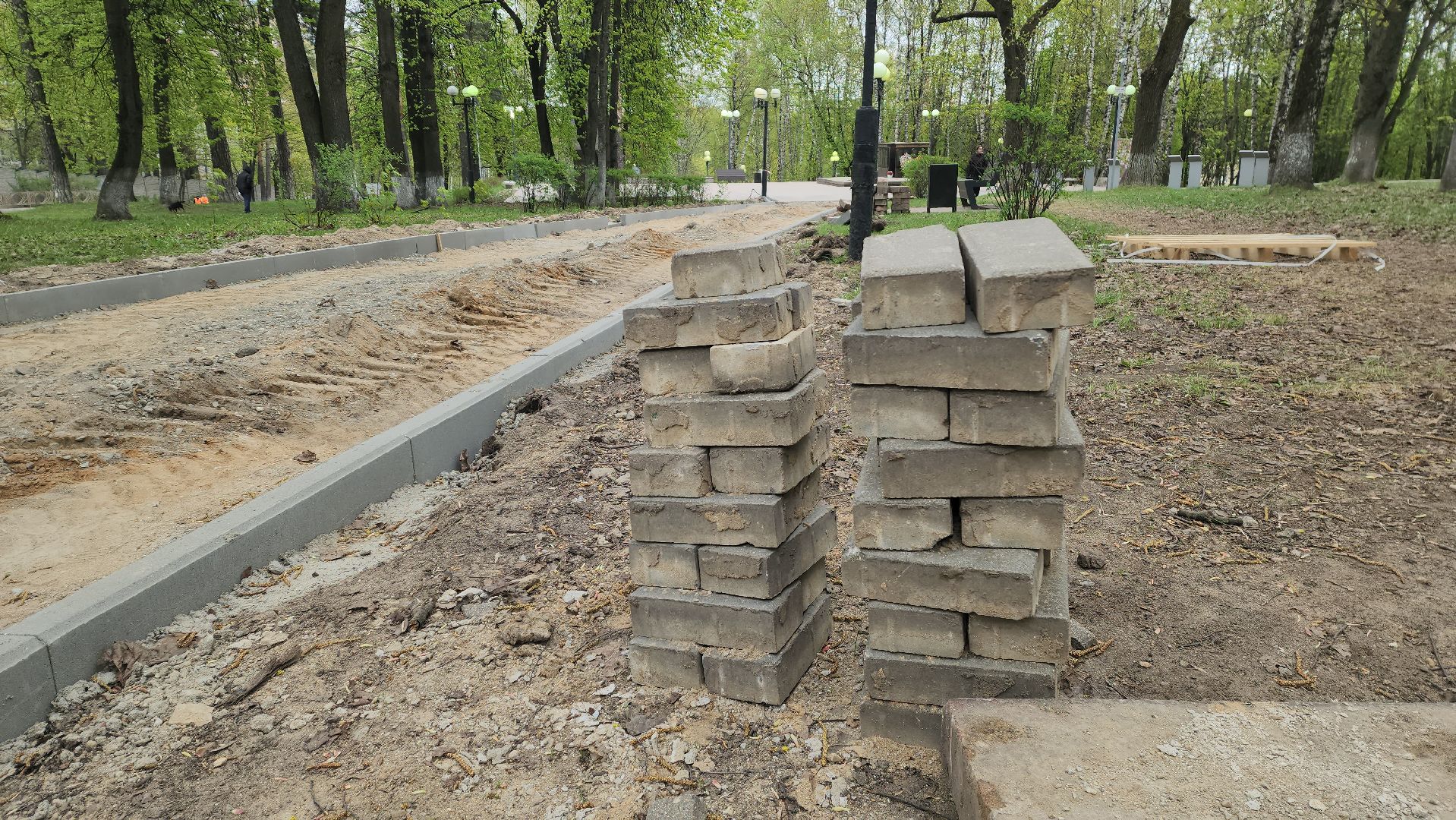 день победы, благоустройство, плитка,