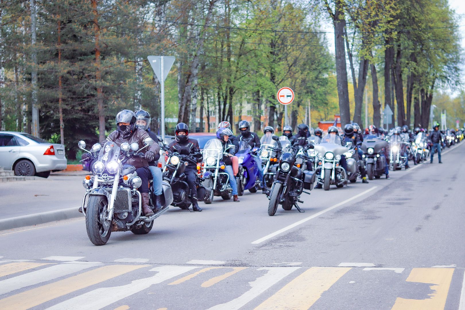 клин, транспорт, общество, мотосезон, байкеры,