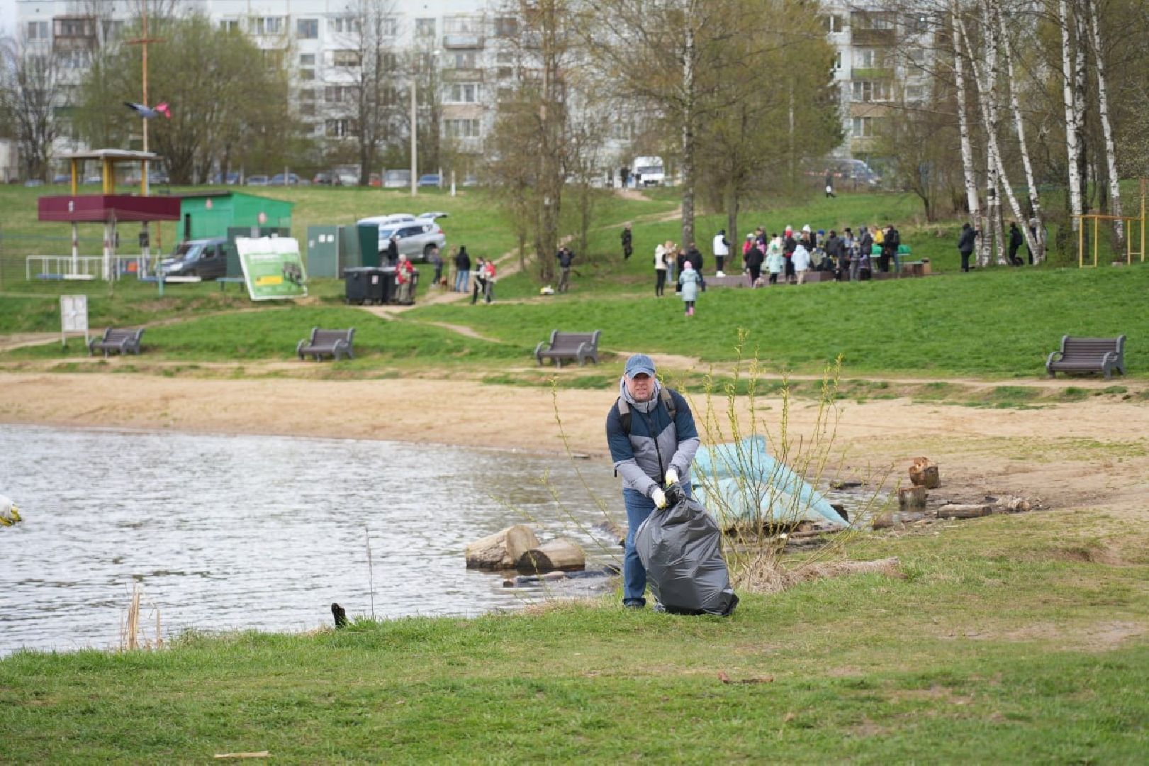 субботник,  эко марафон, сергиево-посадский городской округ, сергиев посад, общеобластной субботник, благоустройство,