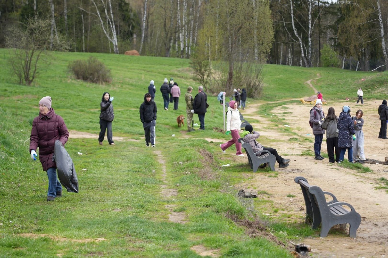 субботник,  эко марафон, сергиево-посадский городской округ, сергиев посад, общеобластной субботник, благоустройство,