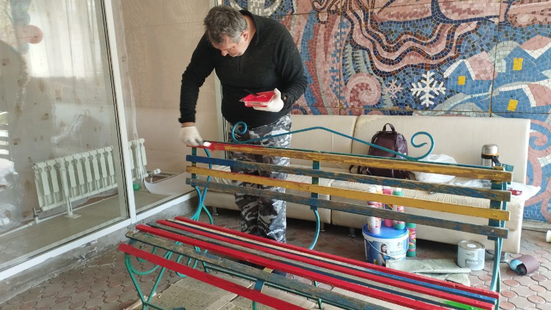 пушкинский округ, ивантеевка, субботник, центр социального обслуживания,  волонтерская помощь, уборка территории,