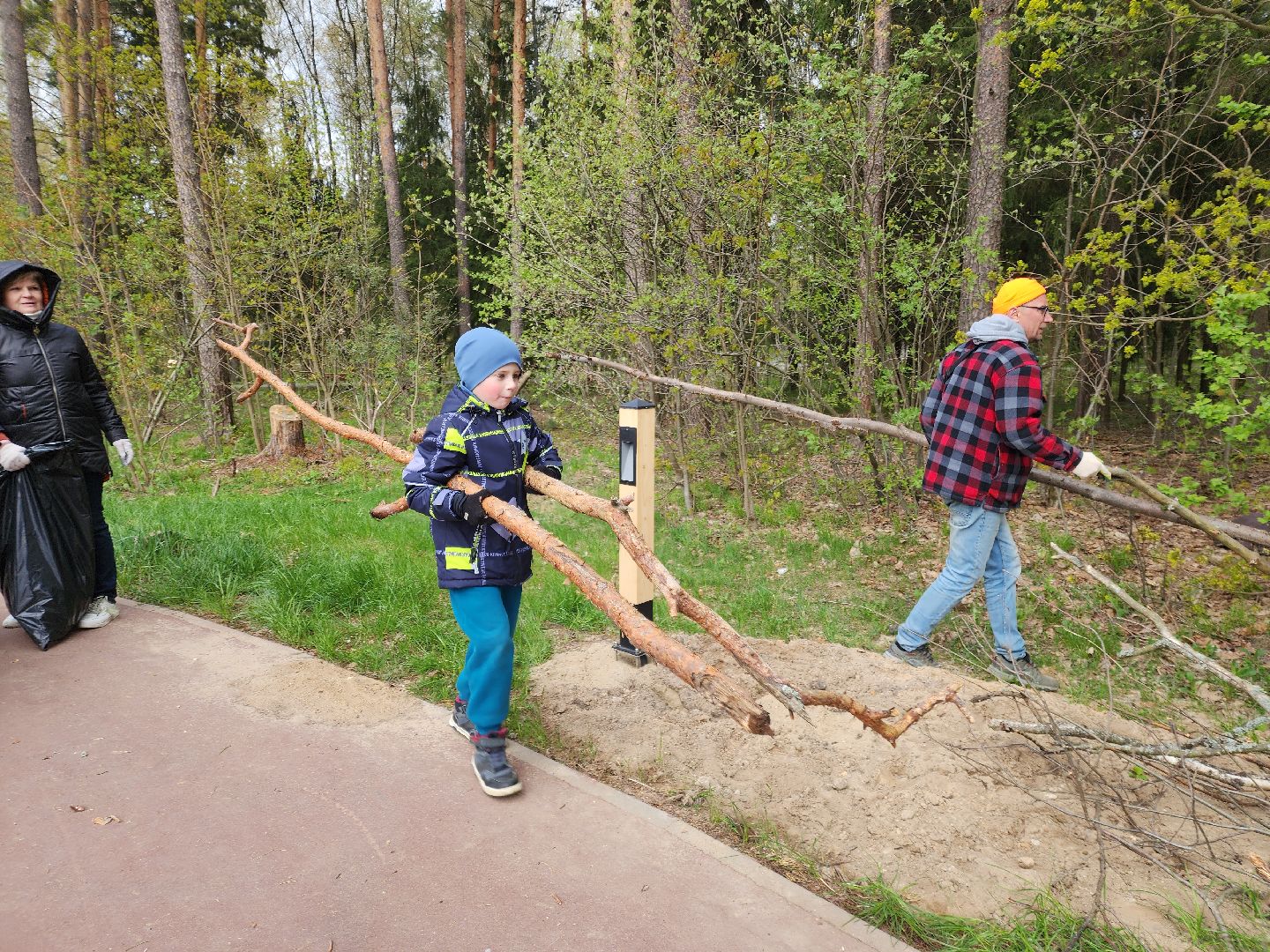 Черноголовка, Субботник, Чистый город,