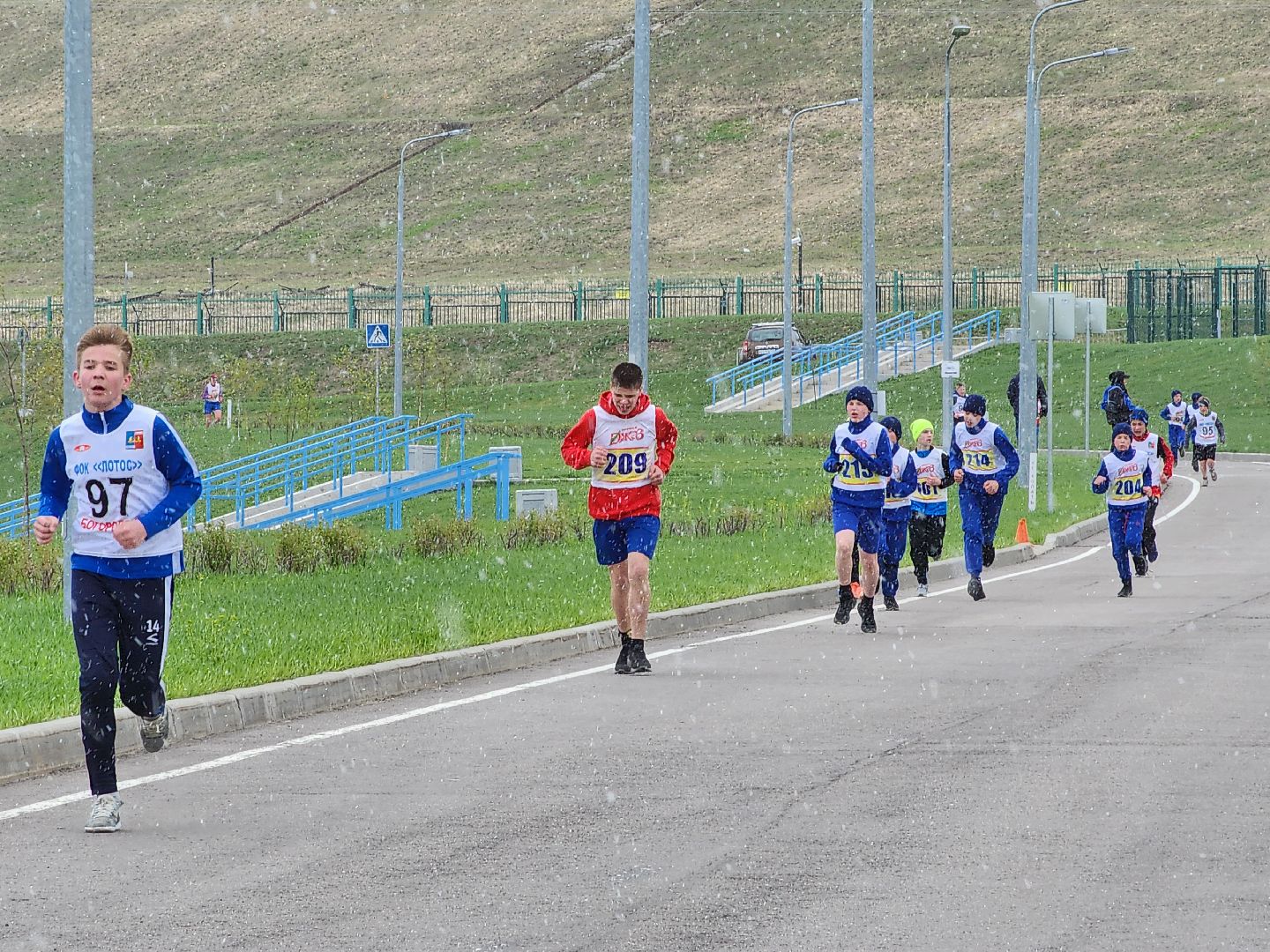 сергиев посад, богородское, фок лотос, канал для гребного слалома, забег победы, соревнования по бегу,