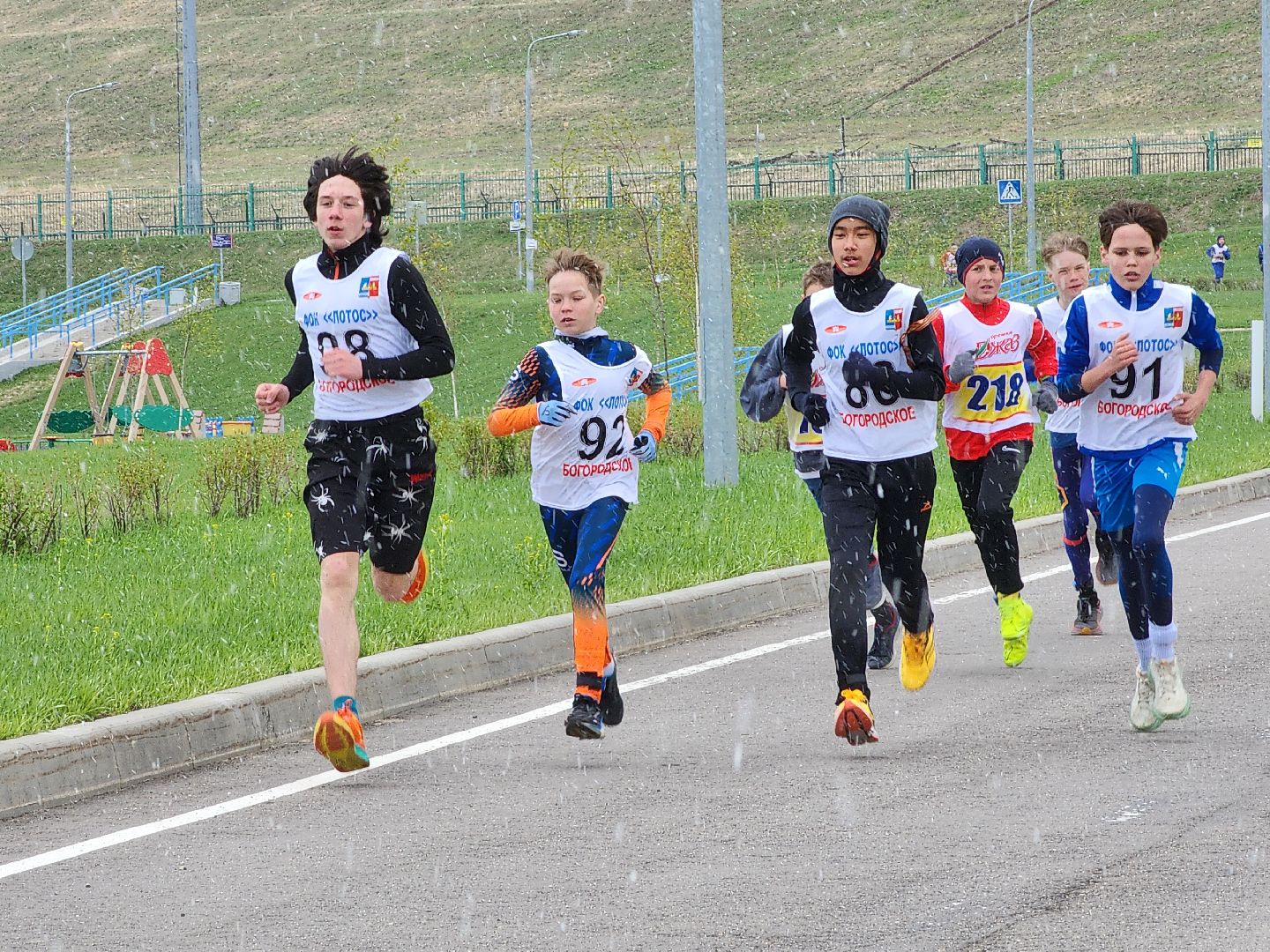 сергиев посад, богородское, фок лотос, канал для гребного слалома, забег победы, соревнования по бегу,