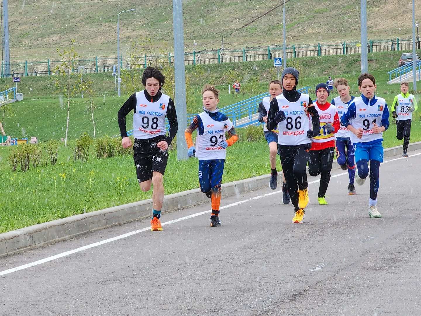 сергиев посад, богородское, фок лотос, канал для гребного слалома, забег победы, соревнования по бегу,