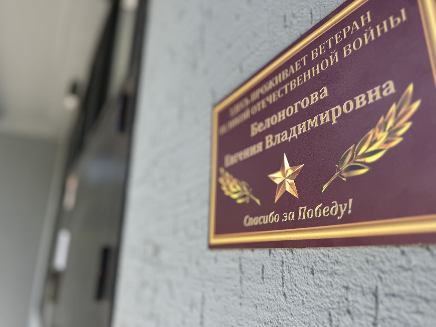 именные таблички, ленинский городской округ, ветераны вов,  80 лет победы,