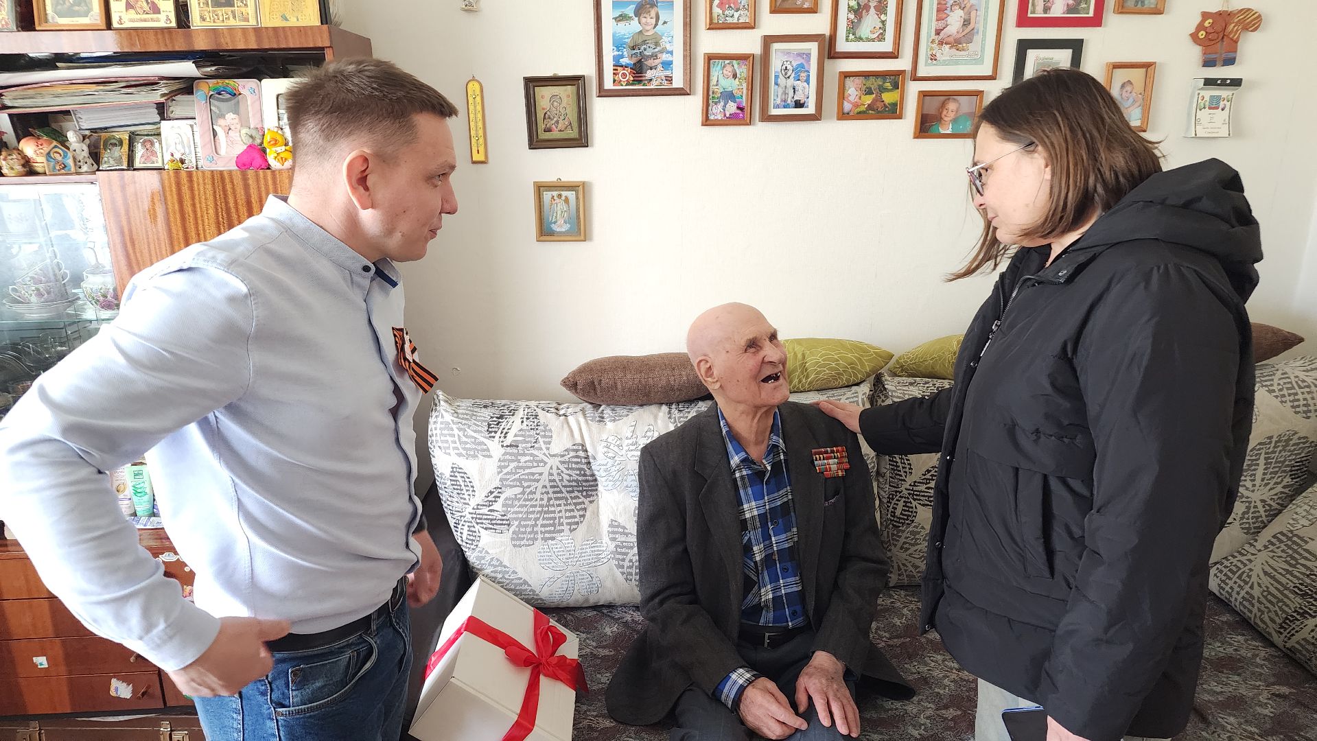 волоколамск, табличка ветерану,  ветеран вов,