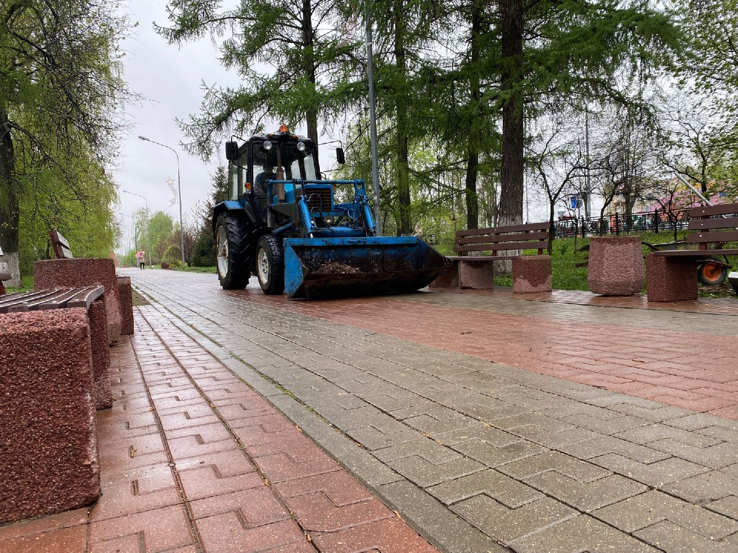 Домодедово, благоустройство, аллея славы, день победы, подготовка