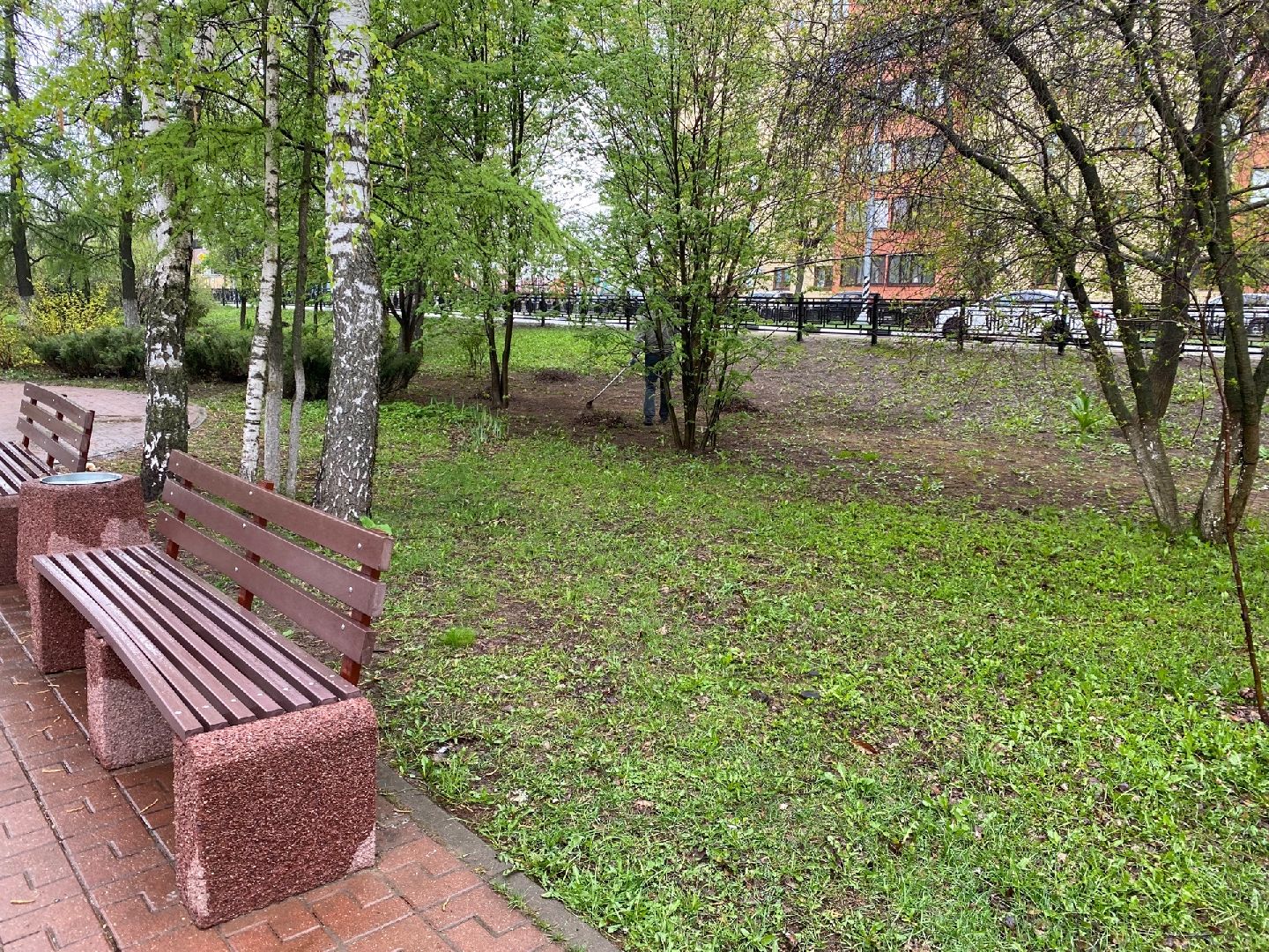 Домодедово, благоустройство, аллея славы, день победы, подготовка