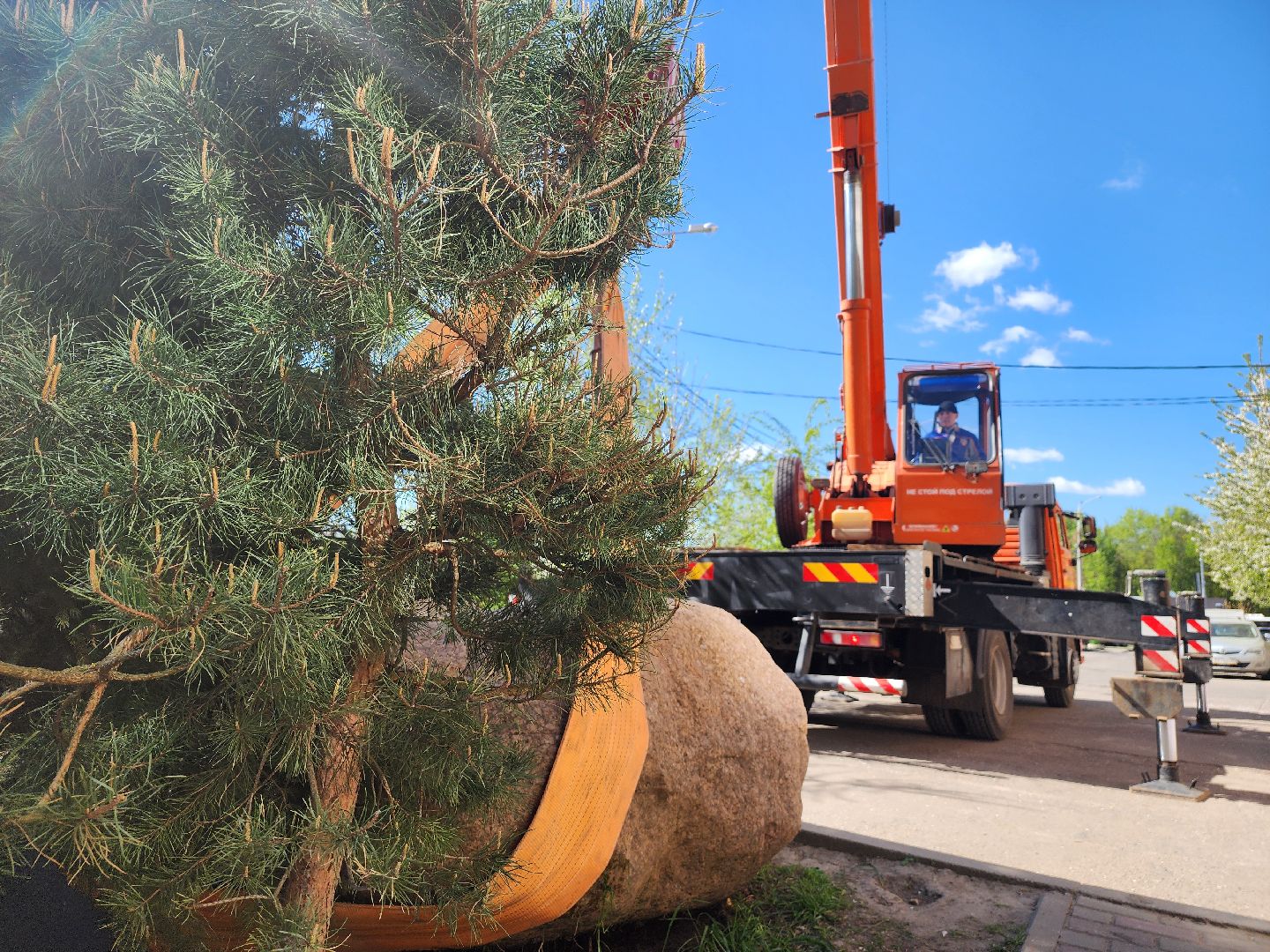 Подольск, сад камней памяти и славы, 80 лет победе,