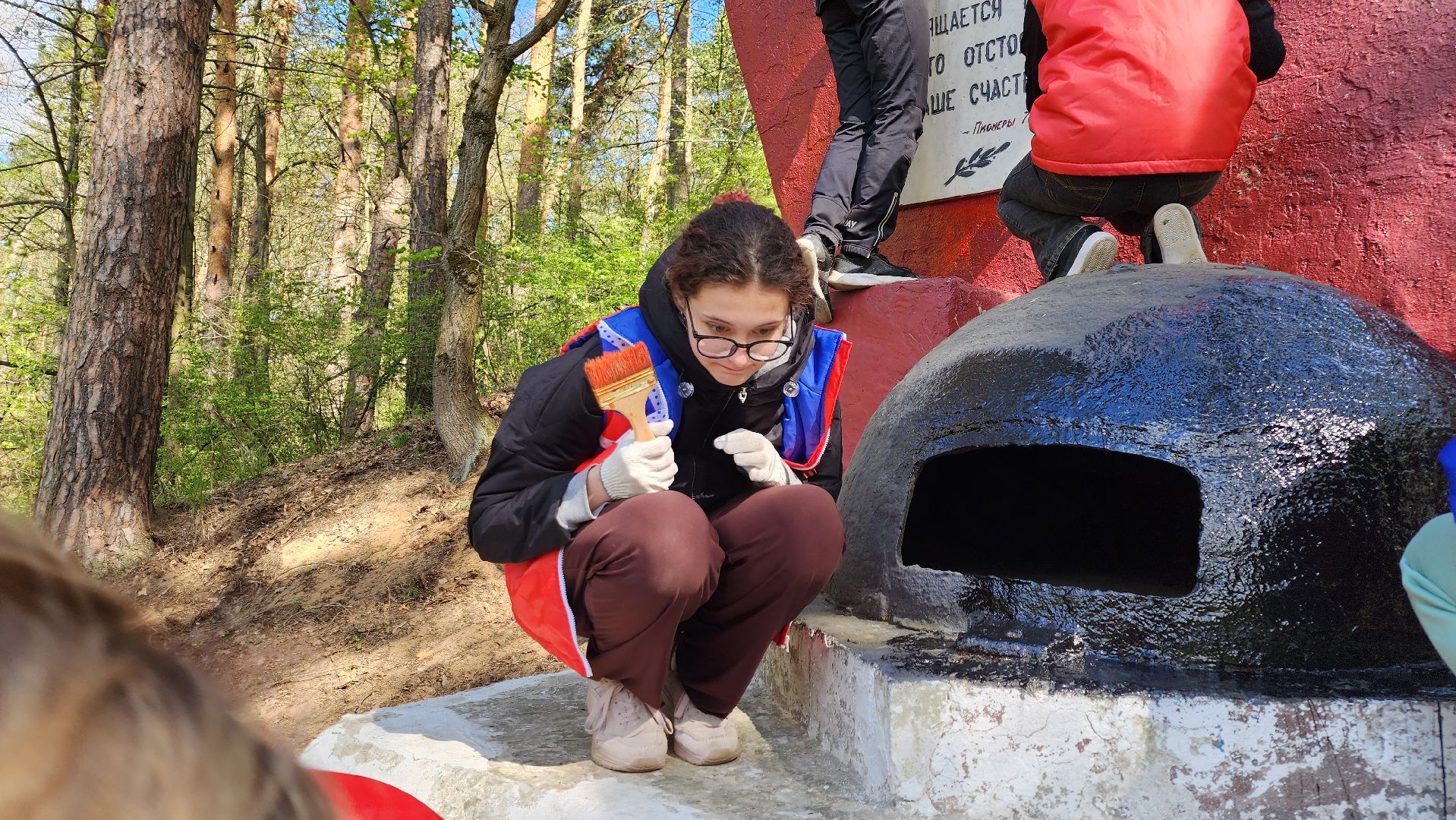 ступино, день победы, волонтеры, памятники вов,