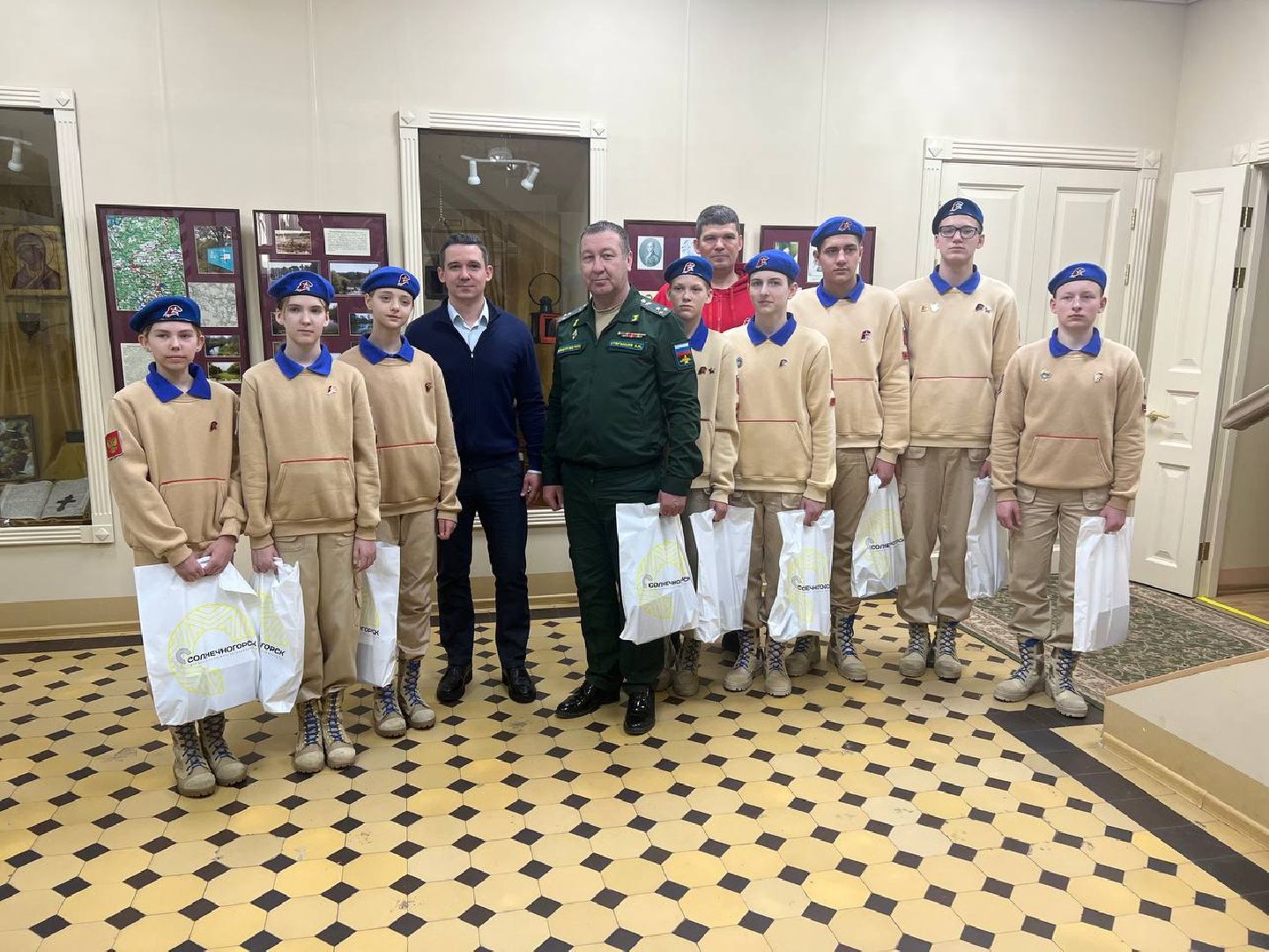 Солнечногорск, юнармейцы, музей, экскурсия, встреча