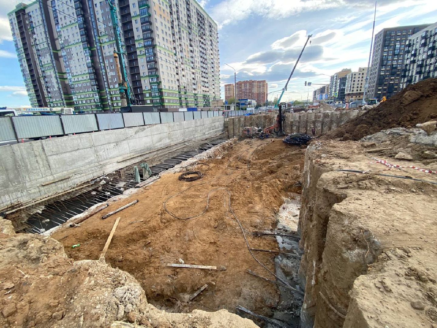 тоннель в путилково, строительство тоннеля,