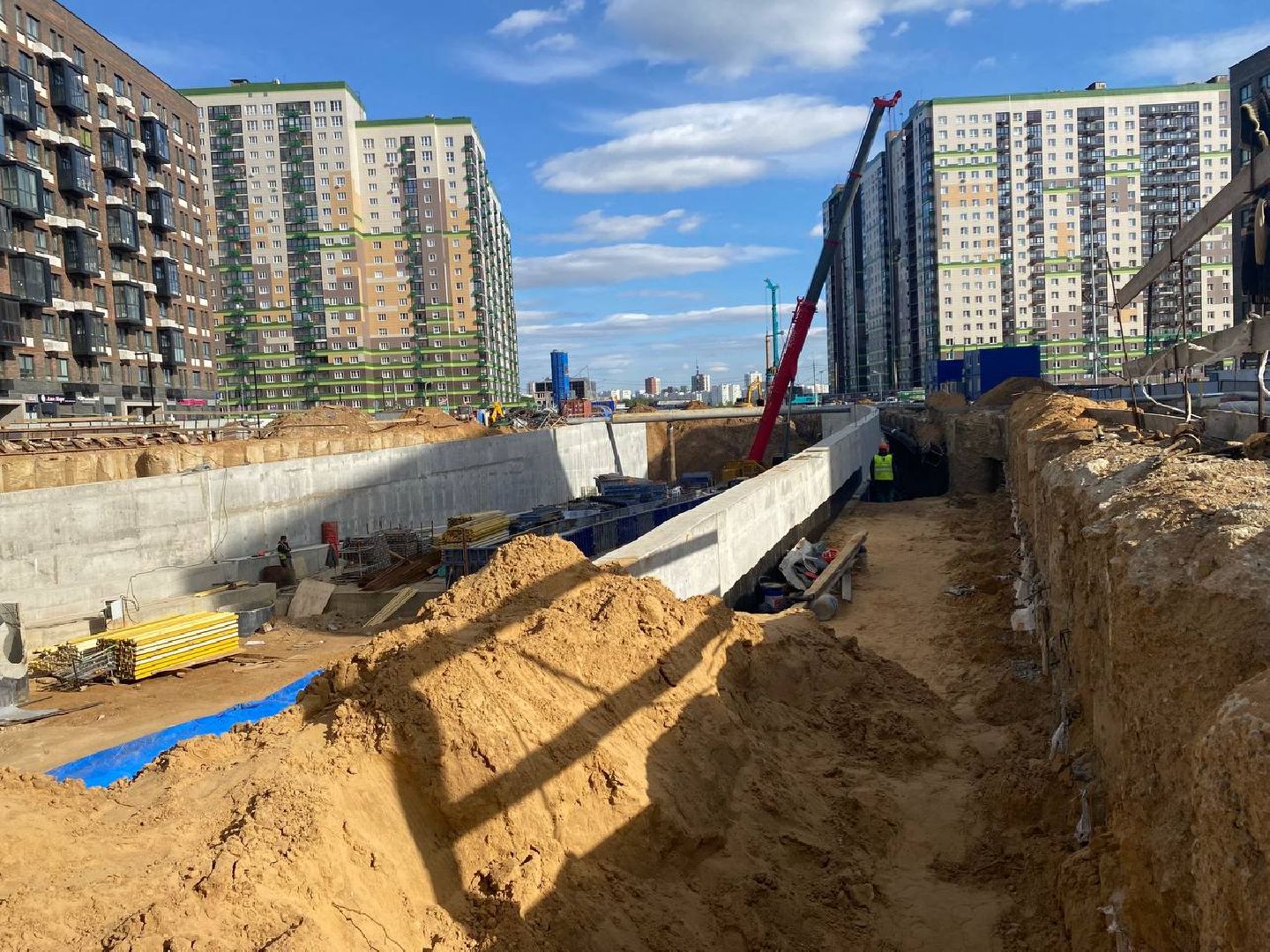 тоннель в путилково, строительство тоннеля,