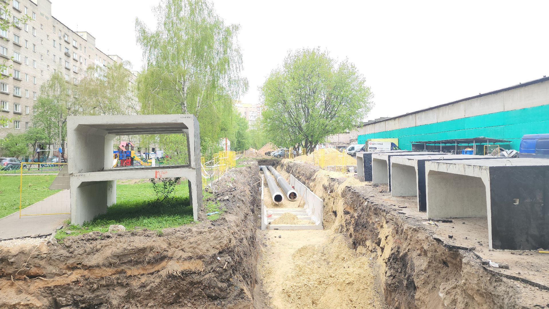 люберцы, жкх, ремонт теплосети,