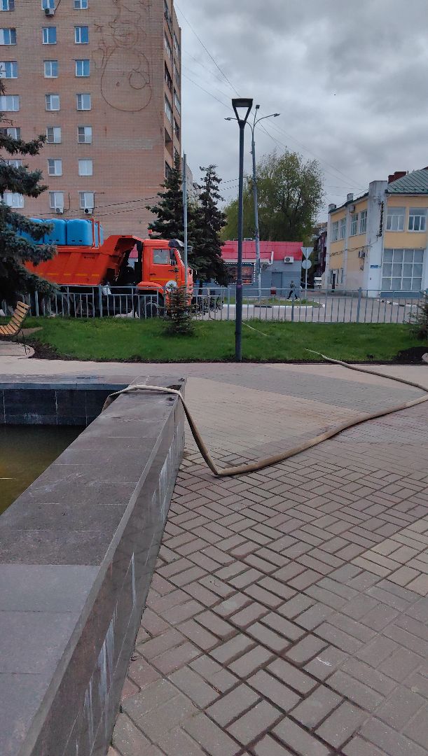 фонтаны, сезон, цветение,  техническое состояние,