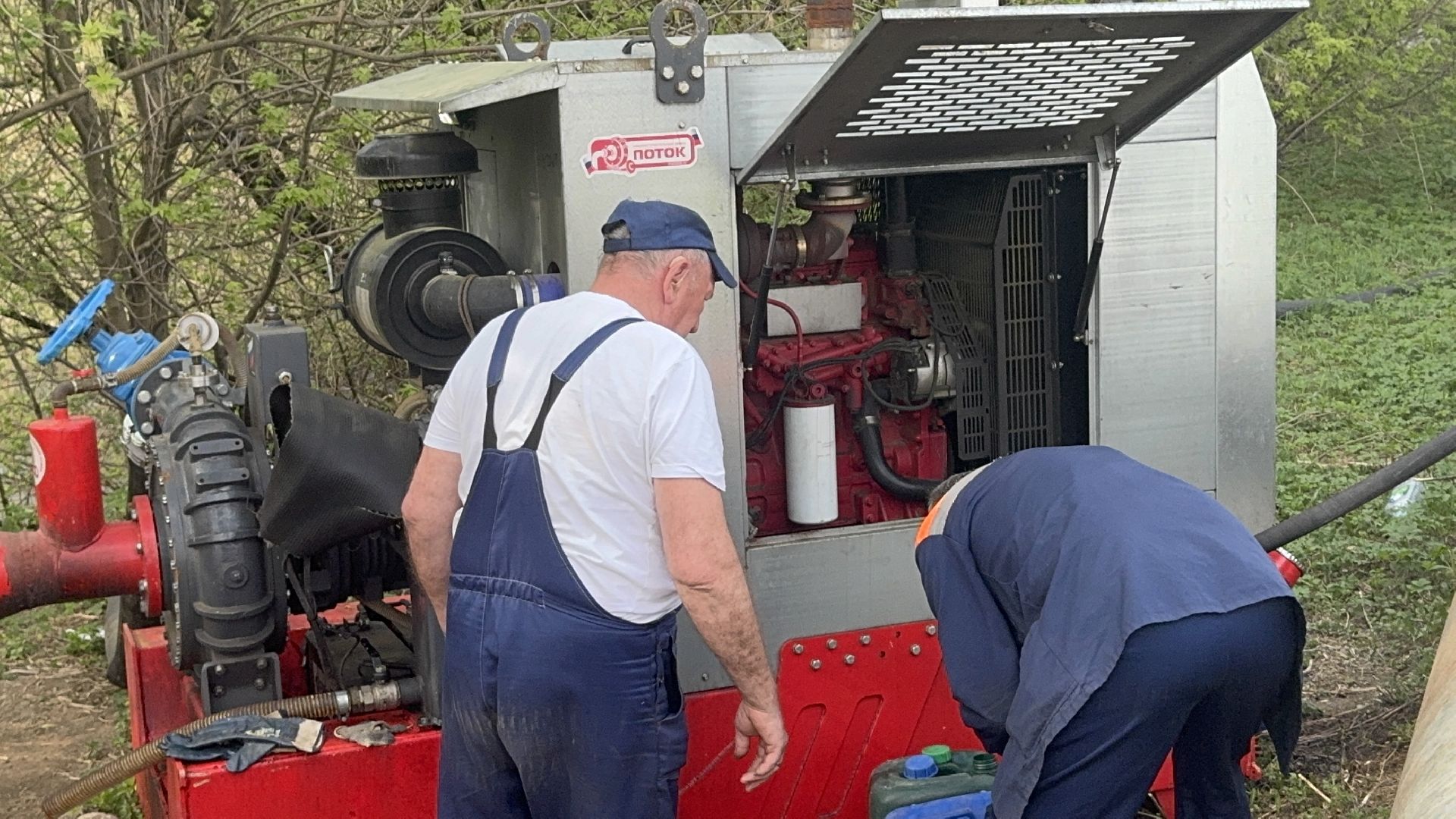 солнечногорск, коллектор, ремонтные работы, жители, ремонт коллектора,