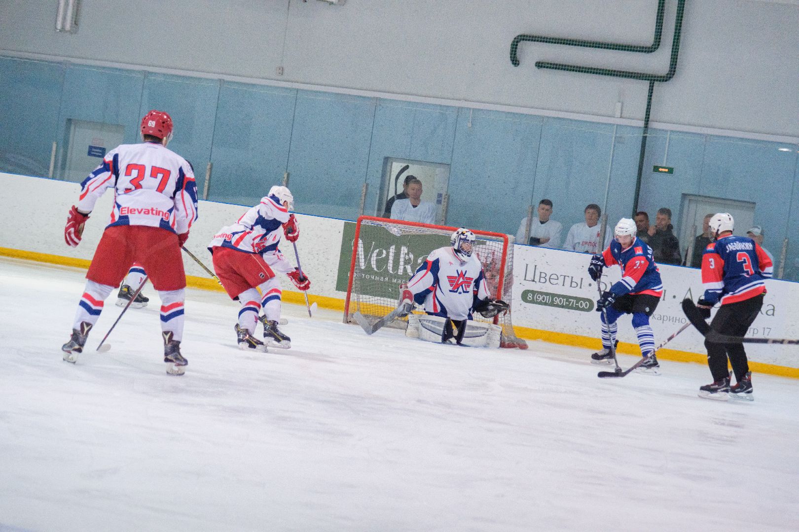лыткарино, спорт, общество, хоккей, 80 - летие победы,