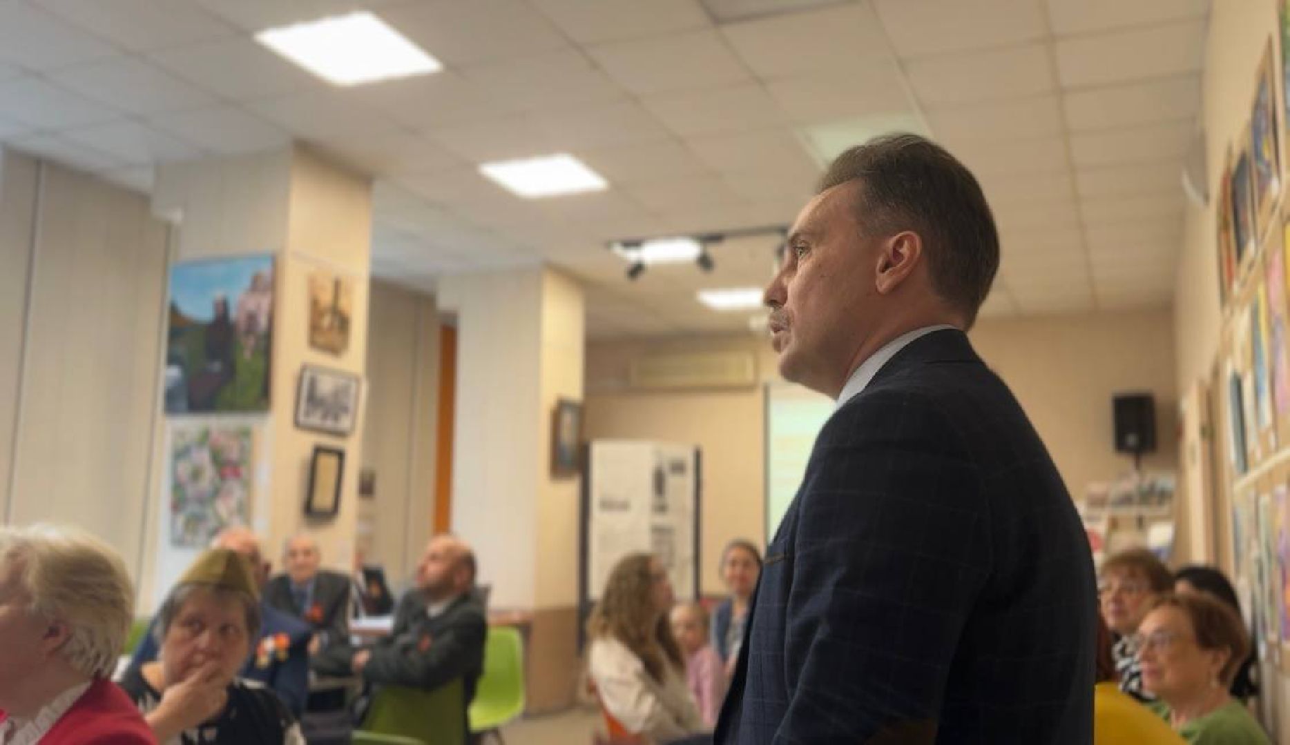 художественная выставка, открытие, 80-летие великой победы,