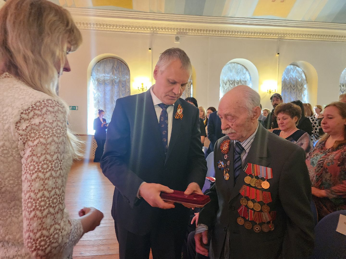 фрязино, ветераны великой отечественной войны, почетный гражданин, присвоение звания, 80-летие победы,