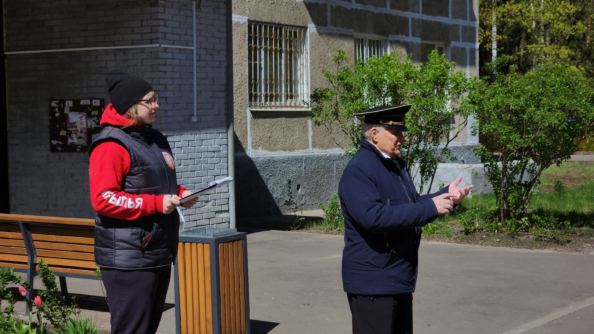 По следам героев, патриотическая акция, монино, волонтеры подмосковья,