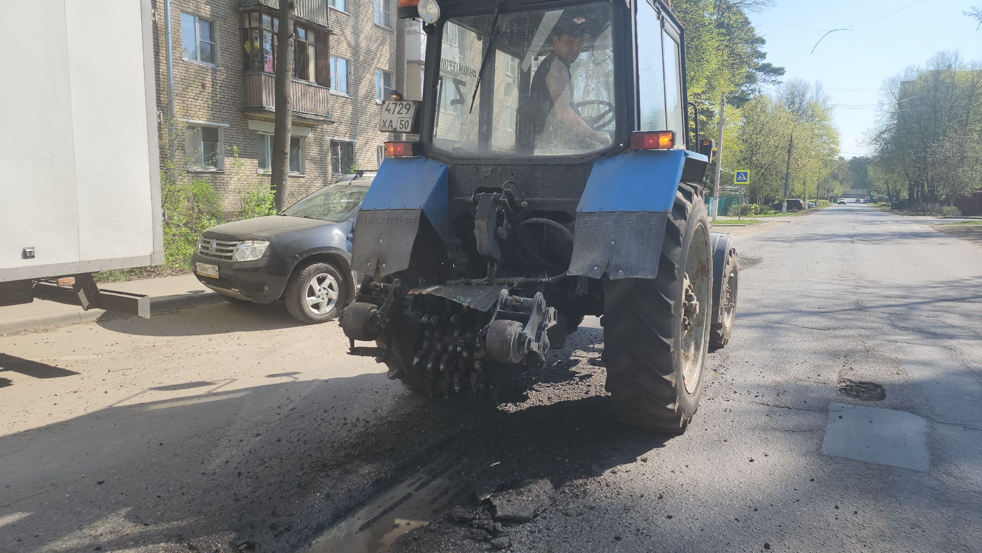 вертикалки, пушкино, западный, ямочный ремонт, восстановление, дорожное покрытие,коммунальная служба, коммунальная техника,