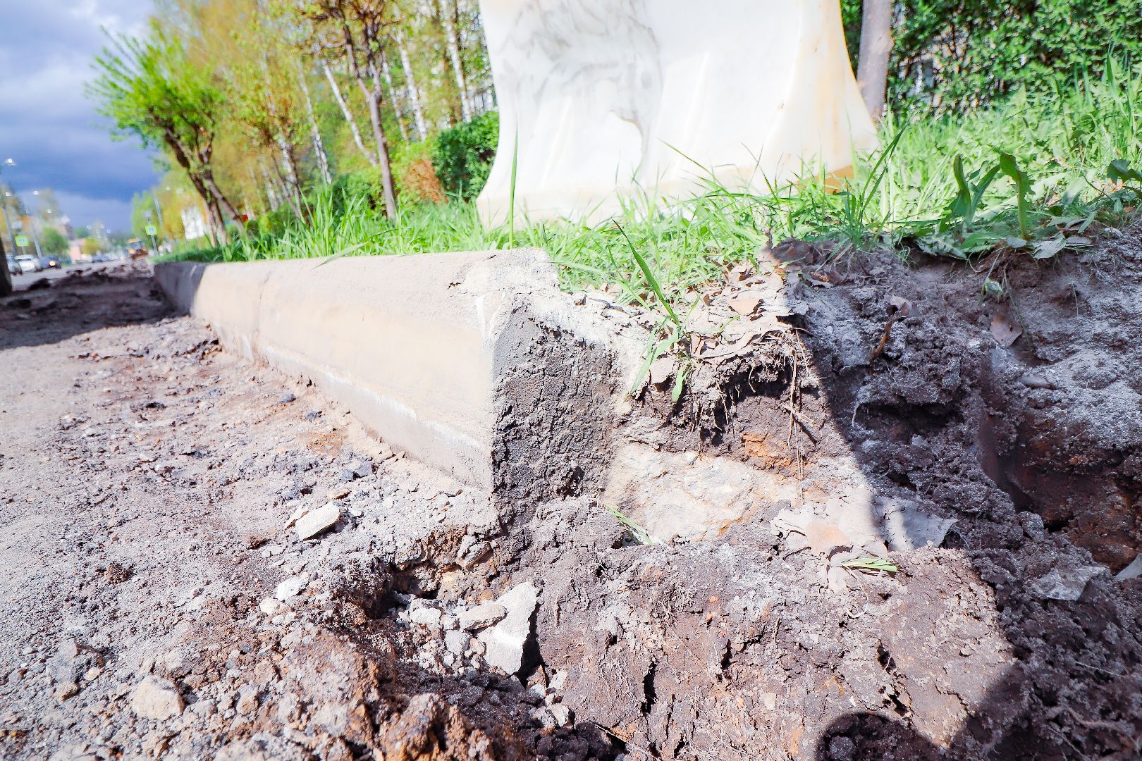 клин, ремонт дороги, транспорт, общество,