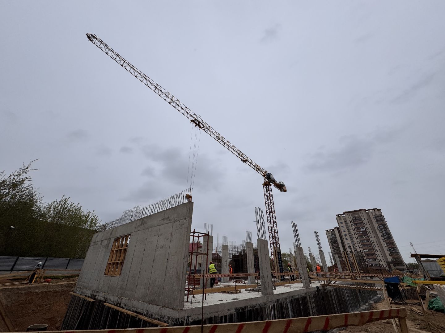 Строительство, Новая поликлиника в Одинцово, Минздрав МО,