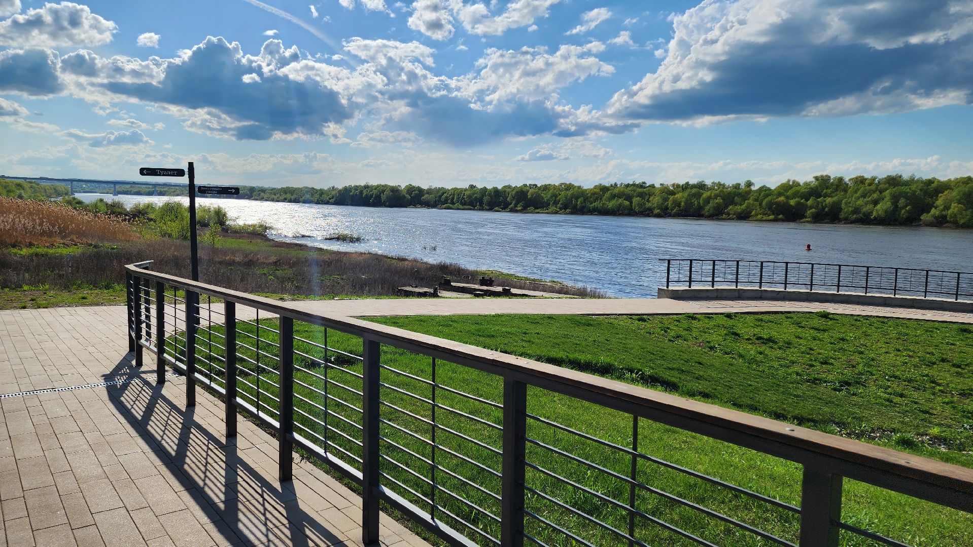 кашира, набережная , отдых, туризм, река, кафе,