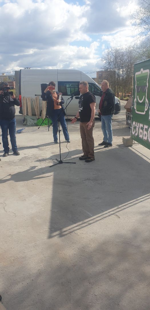 Долгопрудный, субботник, благоустройство, Подмосковье