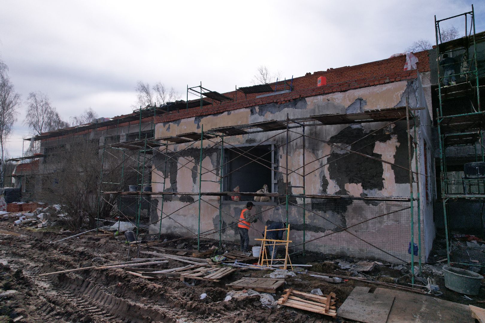 видео с коптера, ремонт детского сада серпухов,