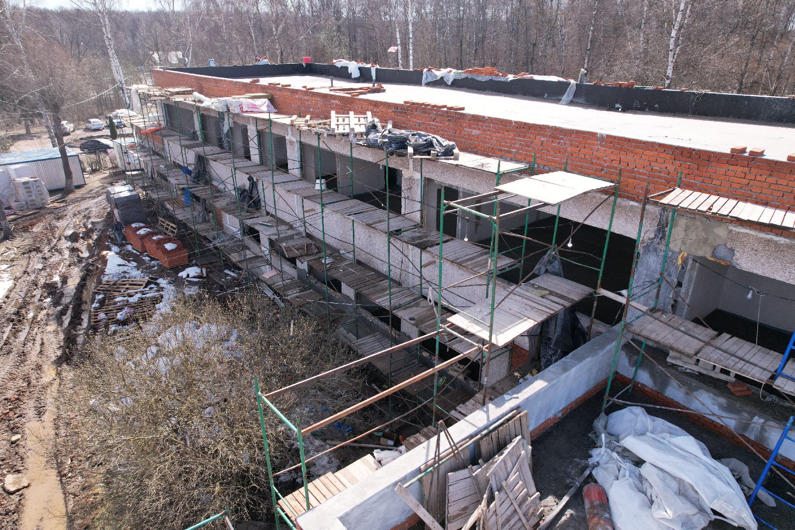 видео с коптера, ремонт детского сада серпухов,