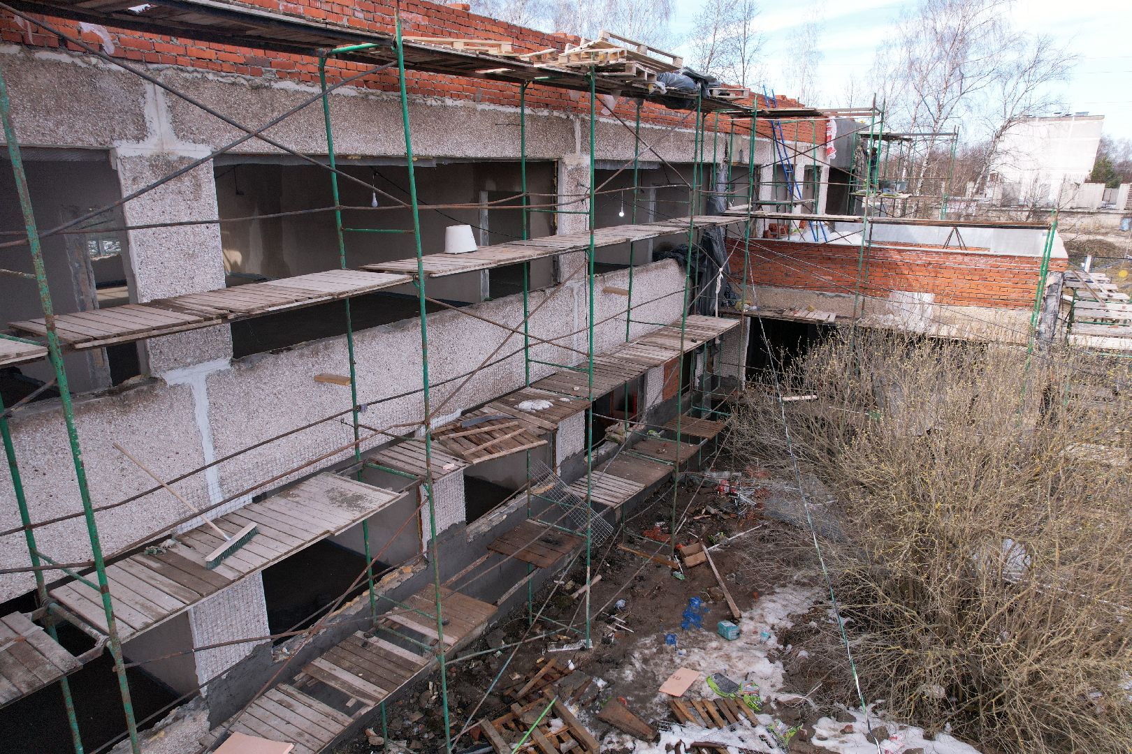 видео с коптера, ремонт детского сада серпухов,