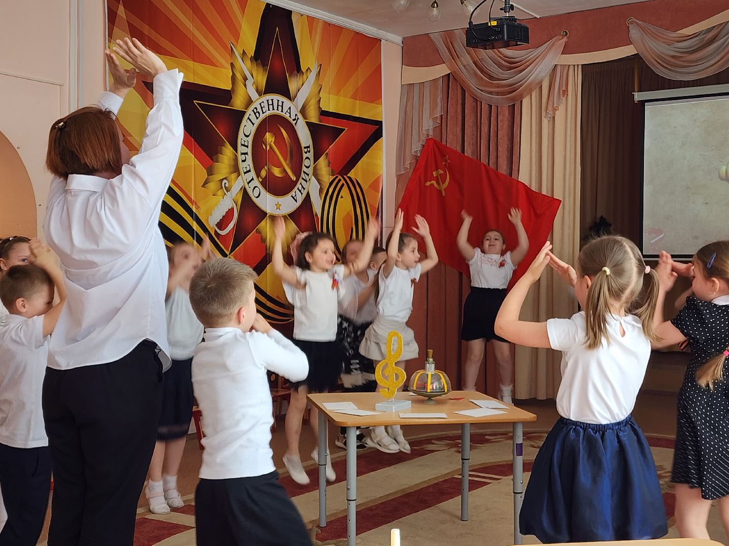 красноармейск, городской округ пушкинский, 80-летие великой победы, дошкольное образование,