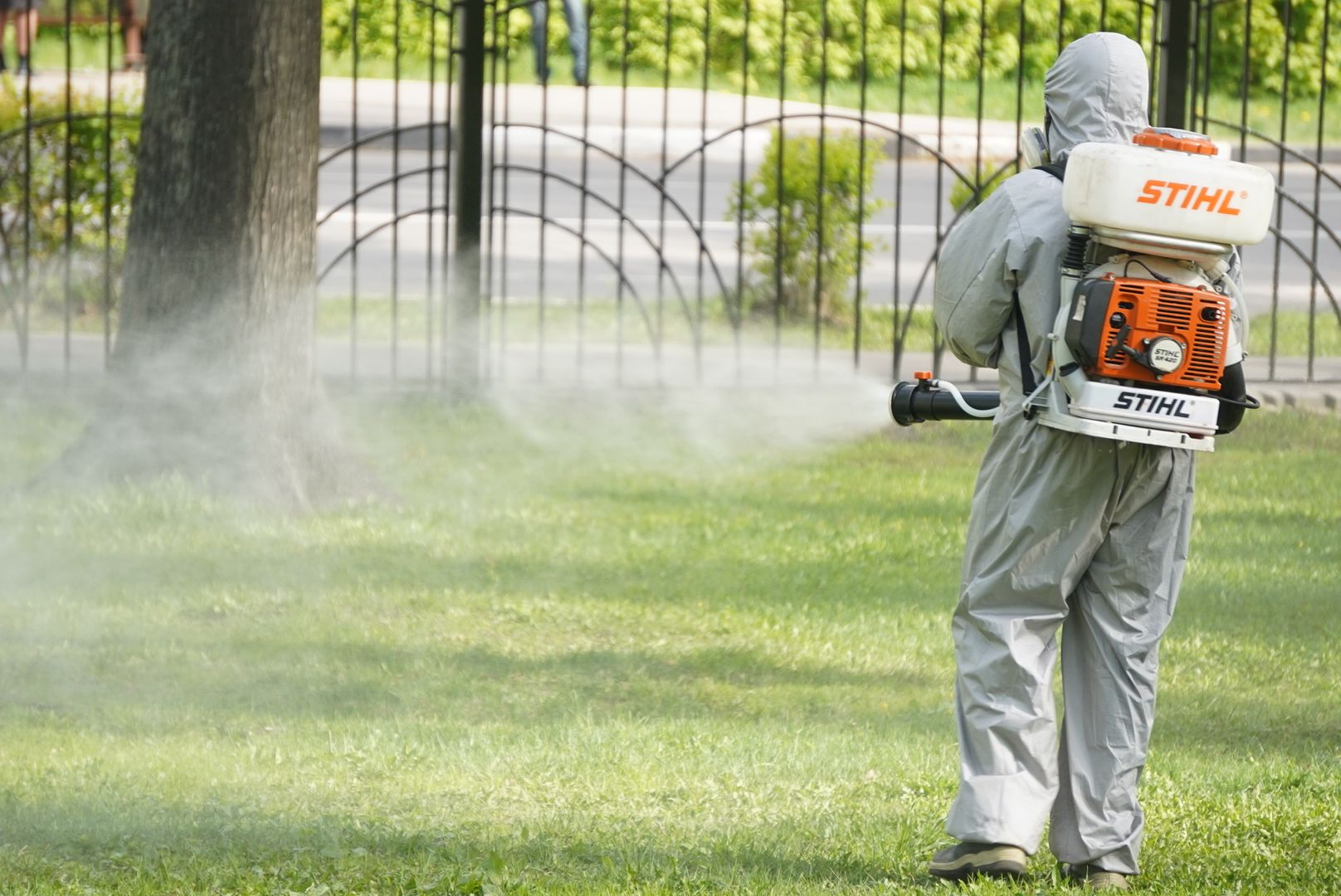 Павловский Посад , парки, обработка,