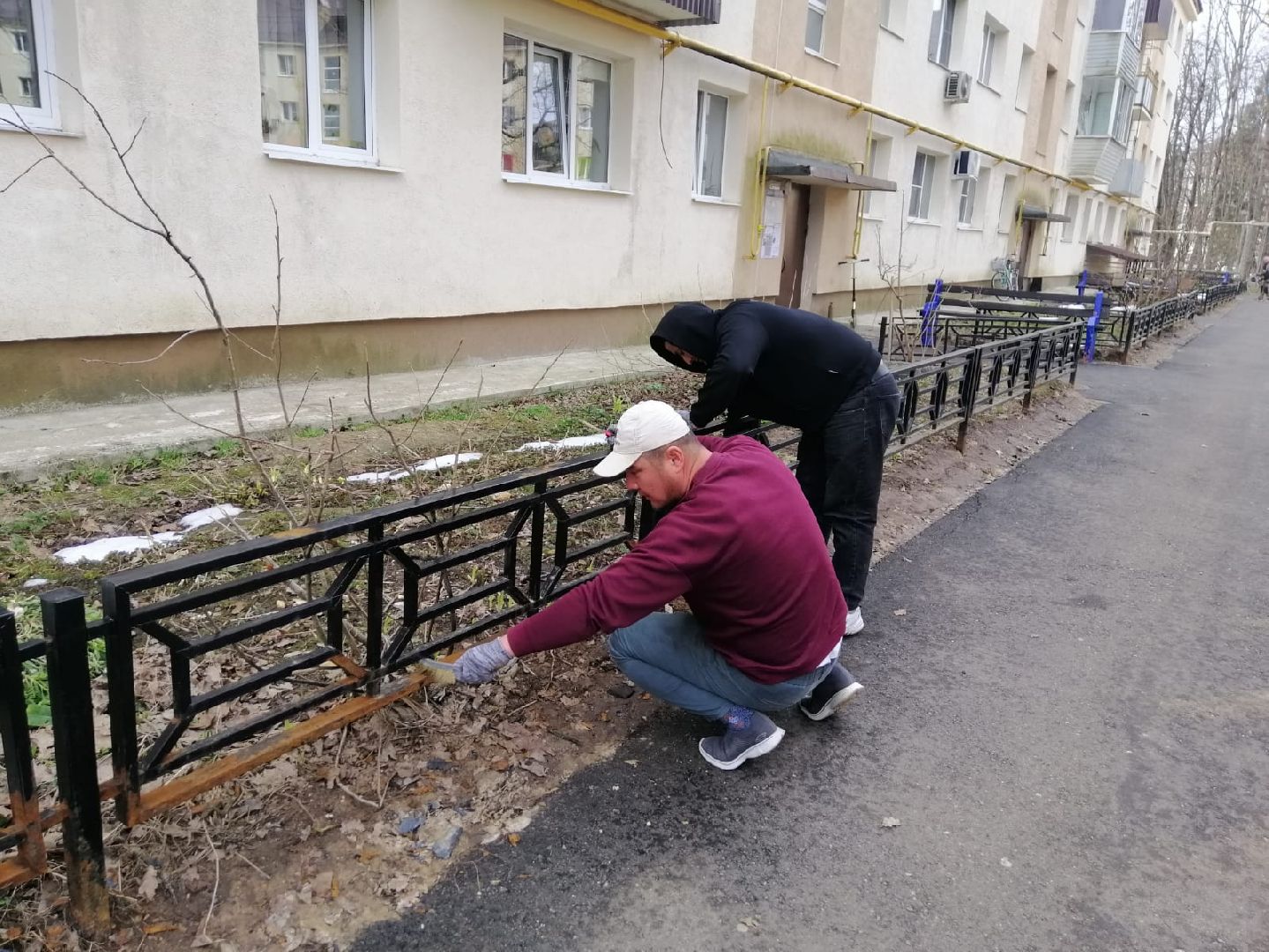 благоустройство, городской округ восход, жкх, краска,