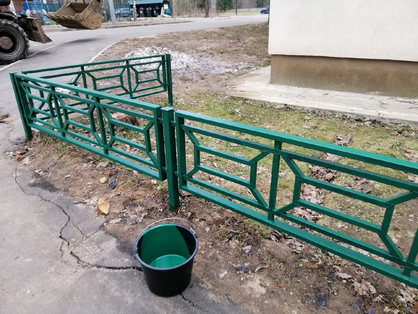 благоустройство, городской округ восход, жкх, краска,