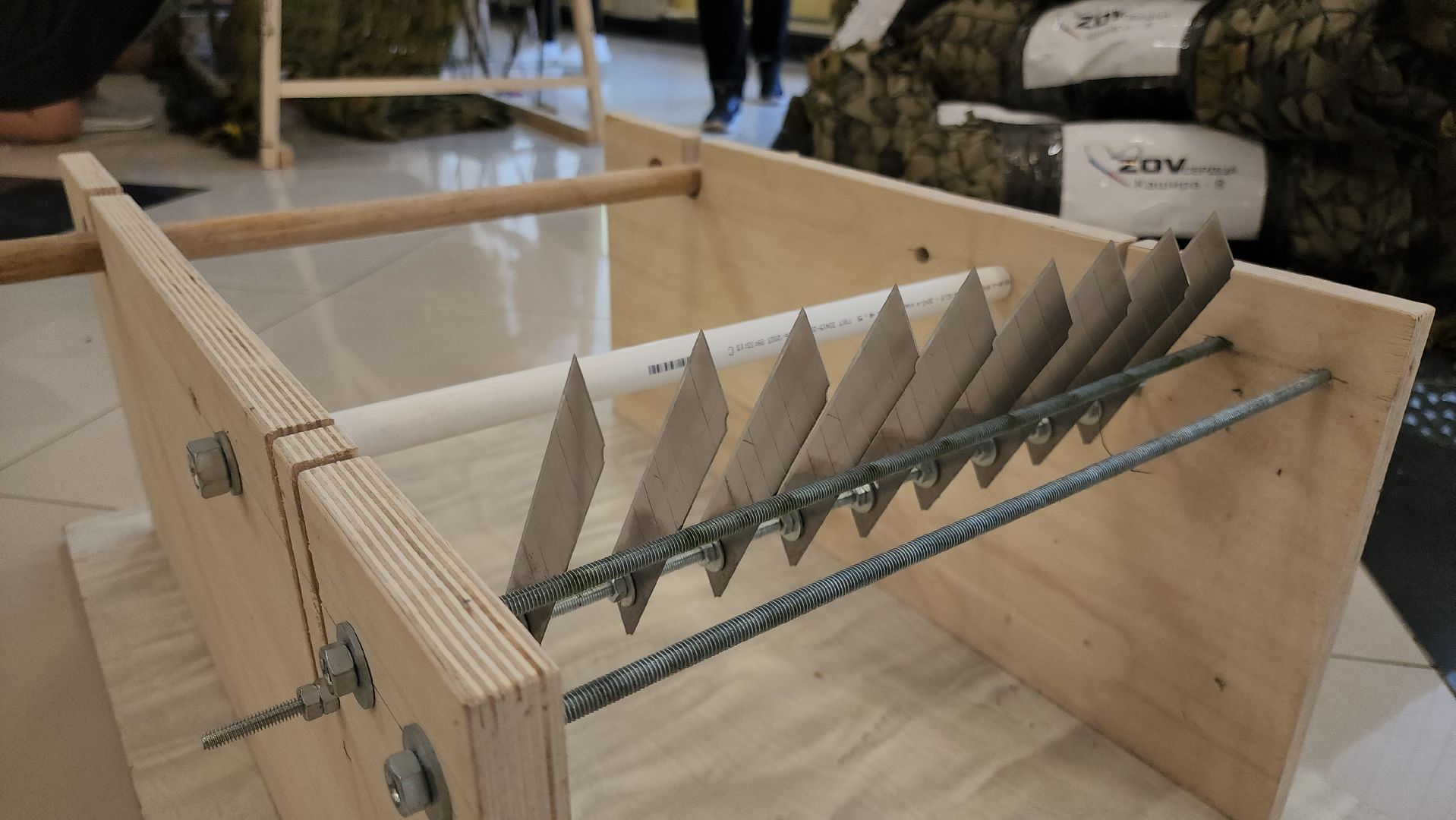 кашира, кашира-8, военный городок, мастер-класс, маскировочная сеть, гуманитарная помощь, сво,