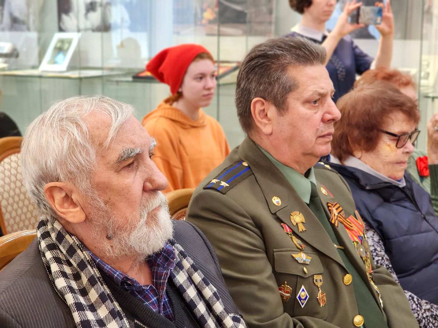 Подольск, 80 лет победе, подольский краеведческий музей, ветераны Вооруженных сил РФ,