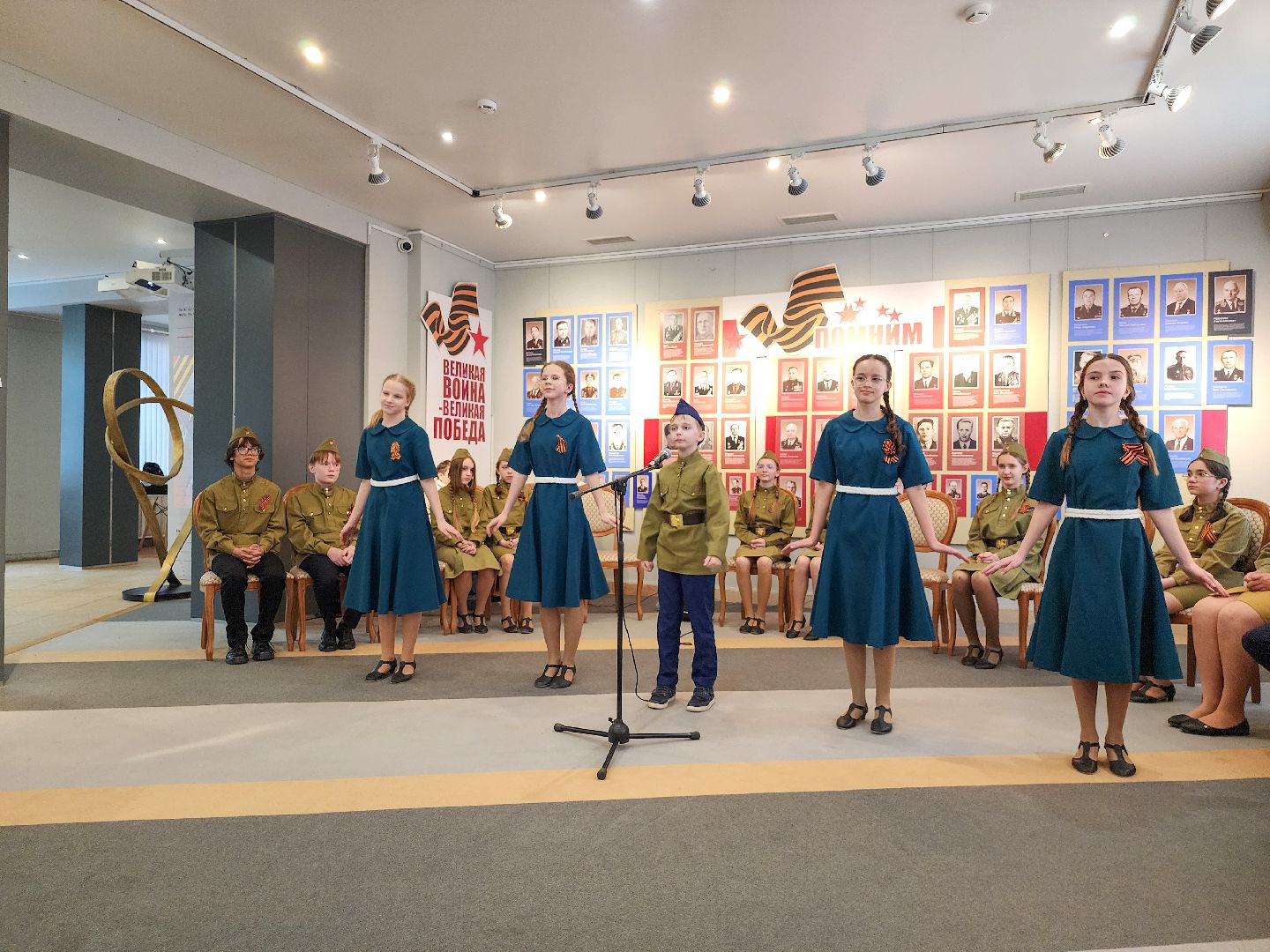 Подольск, 80 лет победе, подольский краеведческий музей, ветераны Вооруженных сил РФ,